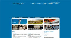 Desktop Screenshot of bassinbleu.fr